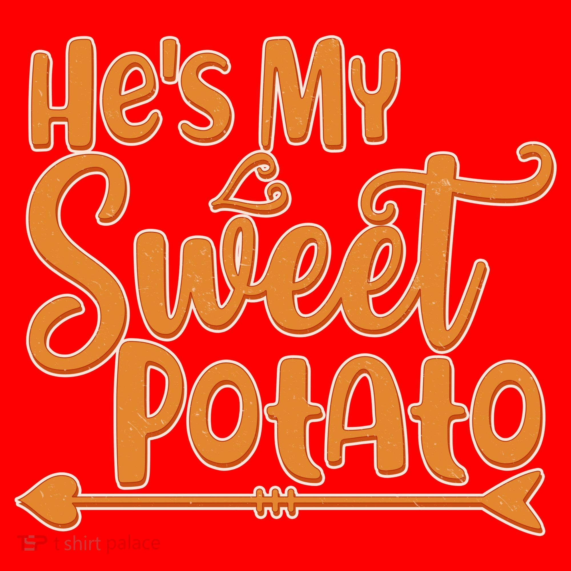 He's My Sweet Potato Santa Hat
