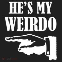 He's My Weirdo Women's Sweatshirt thumb 2