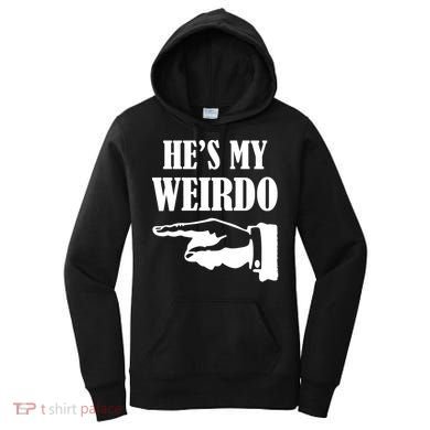 He's My Weirdo Women's Hoodie