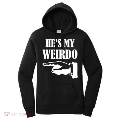He's My Weirdo Women's Hoodie