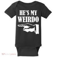 He's My Weirdo Baby Bodysuit thumb 0