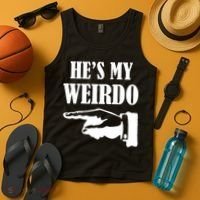 He's My Weirdo Tank Top thumb 4