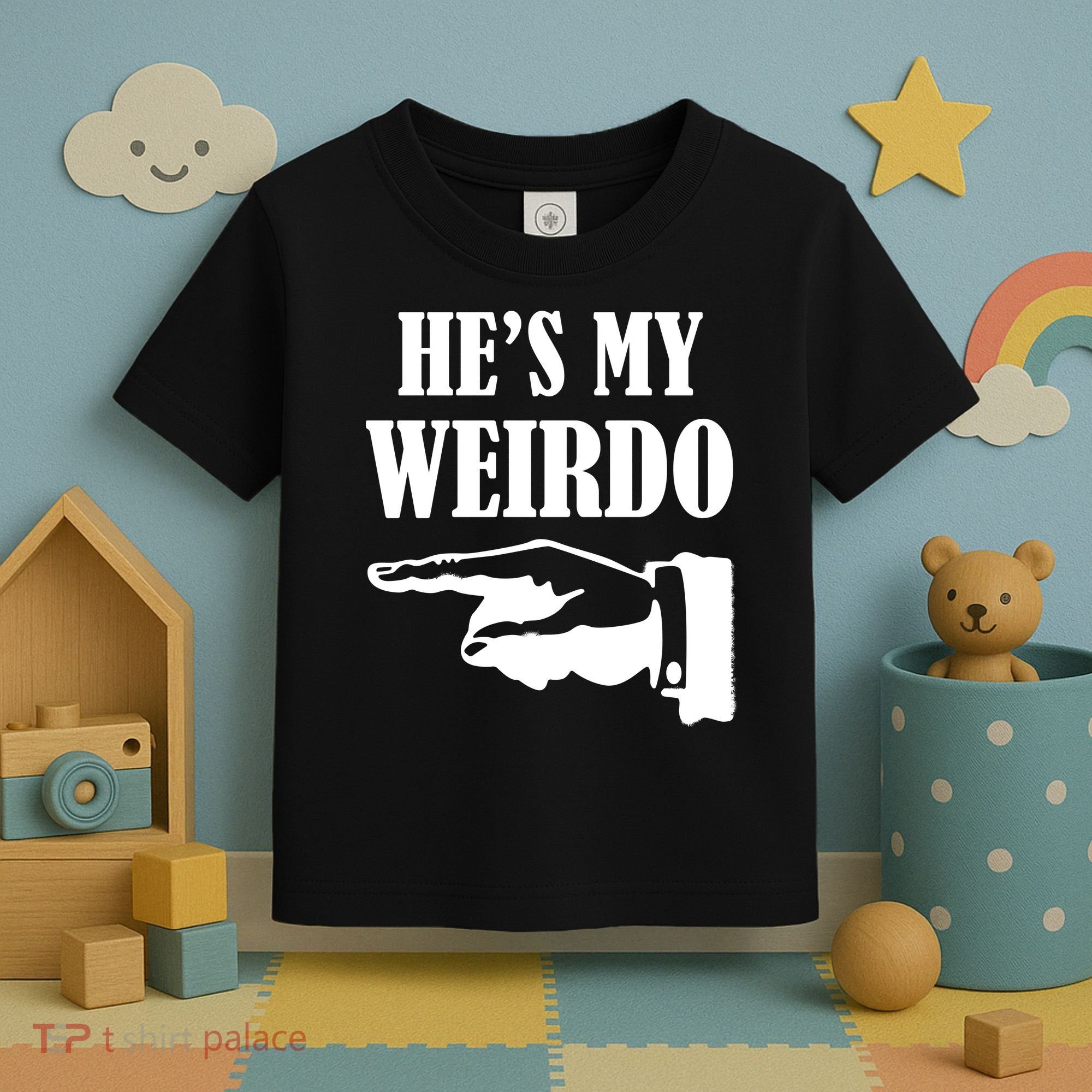 He's My Weirdo Toddler T-Shirt