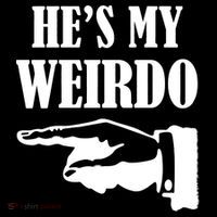 He's My Weirdo Women's Long Sleeve Shirt thumb 2