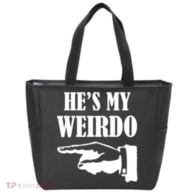 He's My Weirdo Tote Bag
