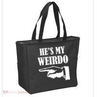 He's My Weirdo Tote Bag thumb 2