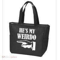He's My Weirdo Tote Bag thumb 3