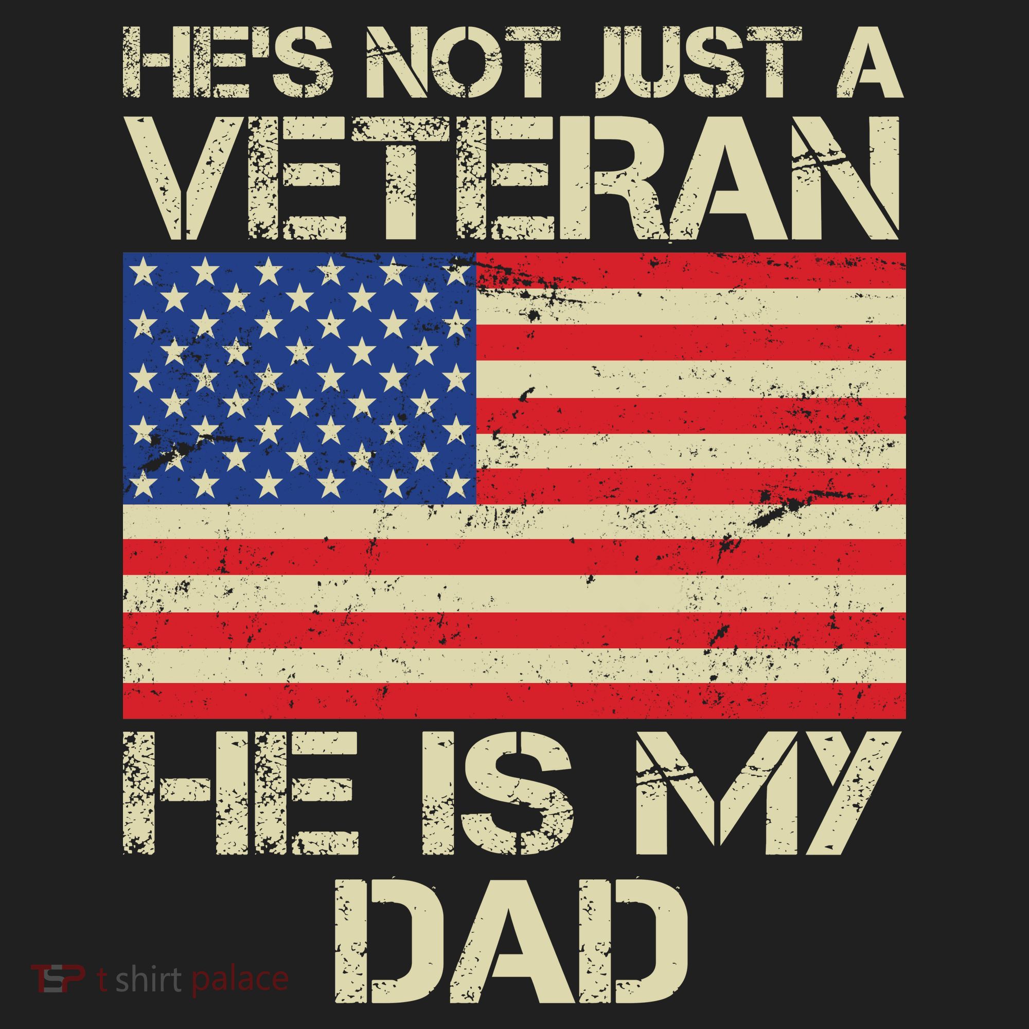 He's Not Just A Veteran Dad He Is My Dad Tumbler