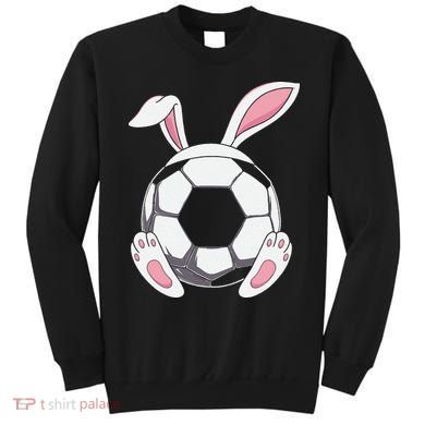 Happy Easter Soccer Bunny Ears Funny Egg Sweatshirt