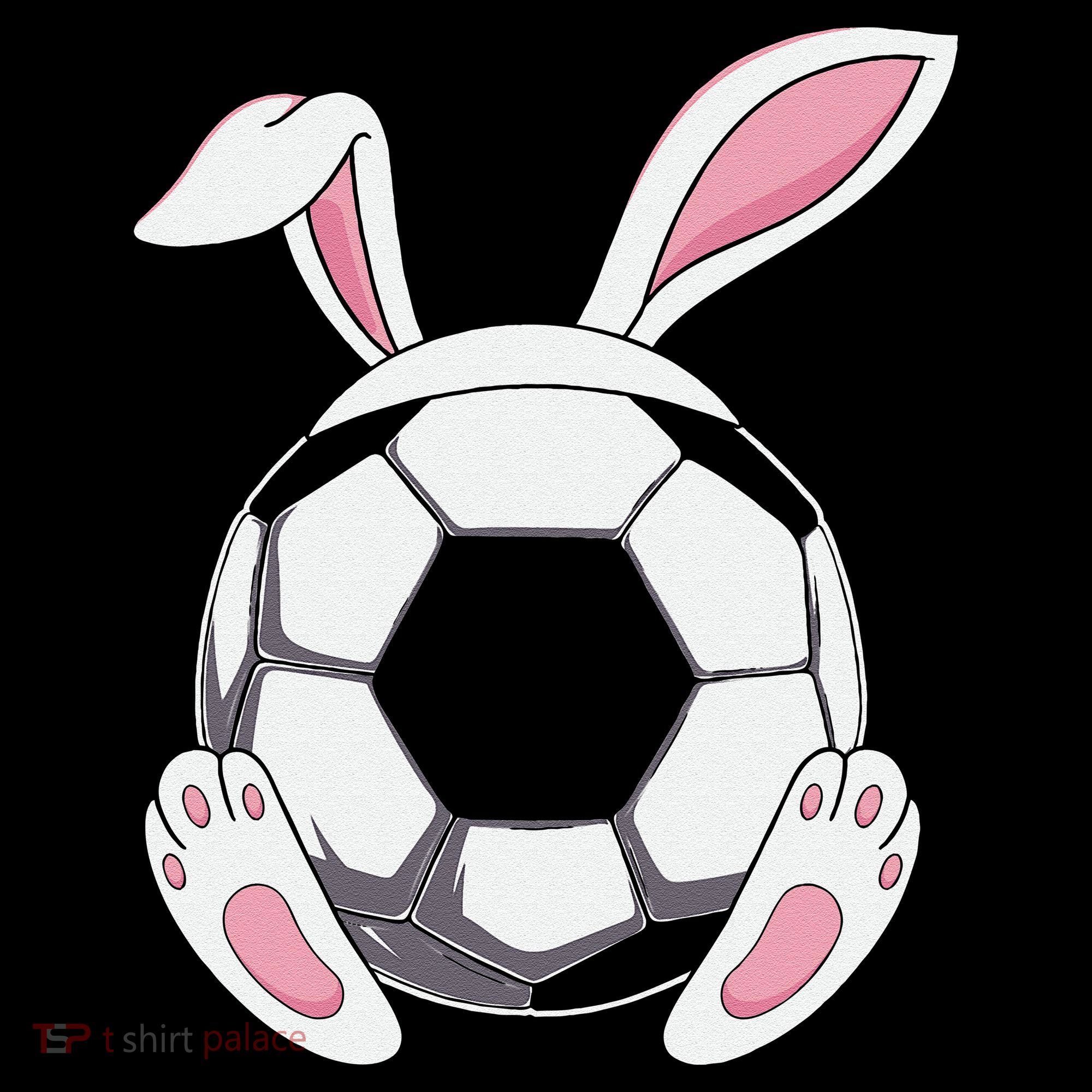 Happy Easter Soccer Bunny Ears Funny Egg Sweatshirt