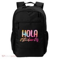 Hola Estudiantes Spanish Teacher Funny Back To School Backpack thumb 0