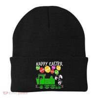 Happy Easter Steam Train Engine Bunny Chocolate Eggs Beanie thumb 0
