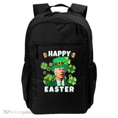 Happy Easter St Patrick's Day Confused Joe Biden Funny Backpack