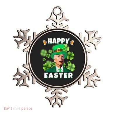 Happy Easter St Patrick's Day Confused Joe Biden Funny Ornament