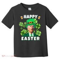 Happy Easter St Patrick's Day Confused Joe Biden Funny Toddler T-Shirt thumb 0