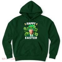 Happy Easter St Patrick's Day Confused Joe Biden Funny Hoodie thumb 0