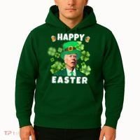 Happy Easter St Patrick's Day Confused Joe Biden Funny Hoodie thumb 2