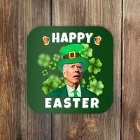 Happy Easter St Patrick's Day Confused Joe Biden Funny Coaster thumb 0