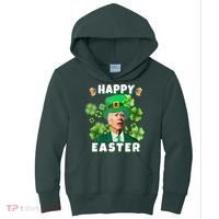 Happy Easter St Patrick's Day Confused Joe Biden Funny Kids Hoodie thumb 0