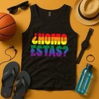 Homo Estas Spanish Mexican Funny Pride Ally Lgbt Month Tank Top thumb 4