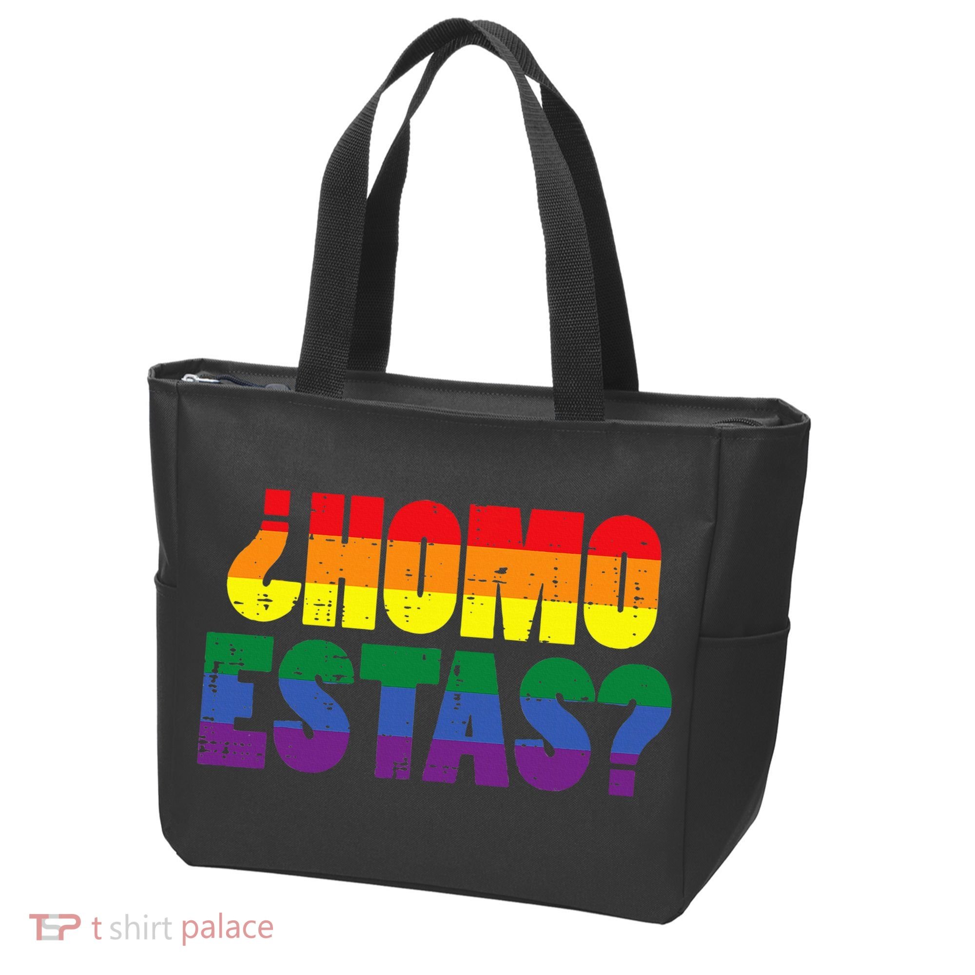 Homo Estas Spanish Mexican Funny Pride Ally Lgbt Month Tote Bag
