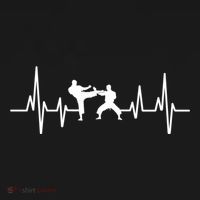Heartbeat Ecg Taekwondo Player Martial Arts Tkd Gift Women's Hoodie thumb 2