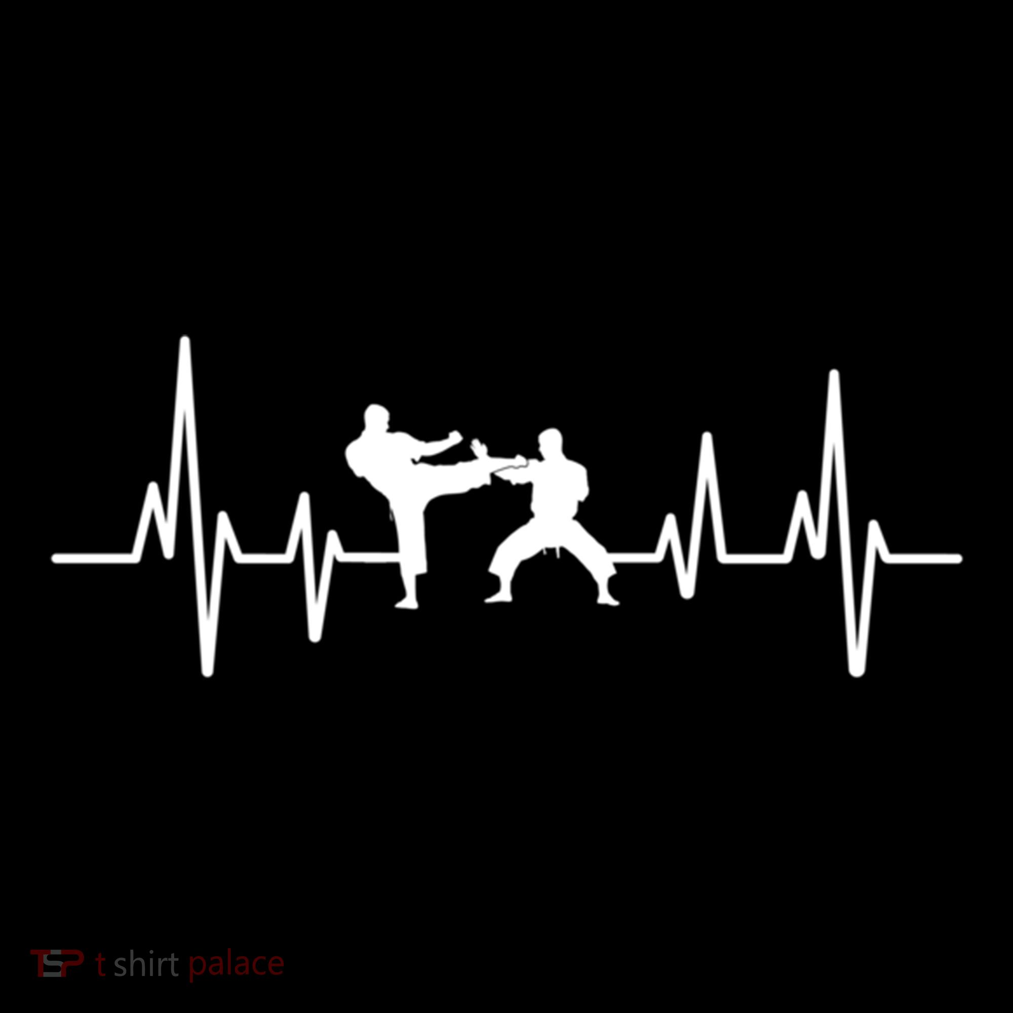 Heartbeat Ecg Taekwondo Player Martial Arts Tkd Gift Women's Hoodie