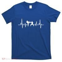 Heartbeat Ecg Taekwondo Player Martial Arts Tkd Gift T-Shirt thumb 0