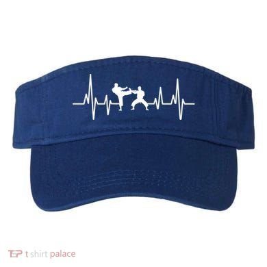 Heartbeat Ecg Taekwondo Player Martial Arts Tkd Gift Visor