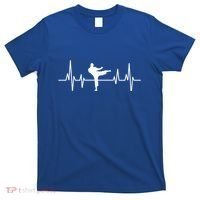 Heartbeat Ecg Taekwondo Player Martial Arts Tkd Great Gift T-Shirt thumb 0