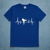 Heartbeat Ecg Taekwondo Player Martial Arts Tkd Great Gift T-Shirt thumb 5