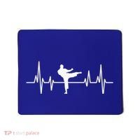 Heartbeat Ecg Taekwondo Player Martial Arts Tkd Great Gift Mousepad thumb 0