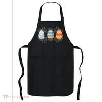Happy Easter With Decorated Easter Eggs Apron thumb 0