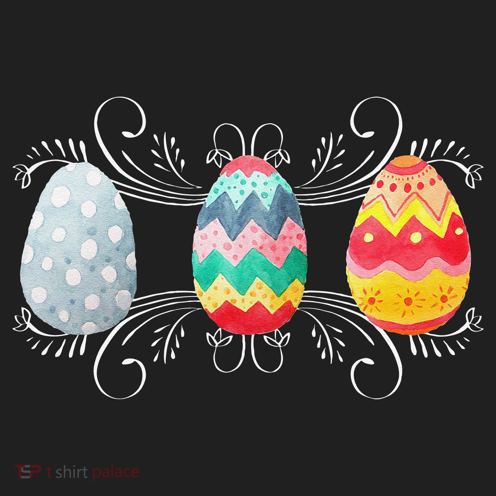 Happy Easter With Decorated Easter Eggs Tumbler