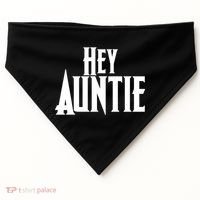 Hey Auntie  USA-Made Doggie Bandana thumb 0