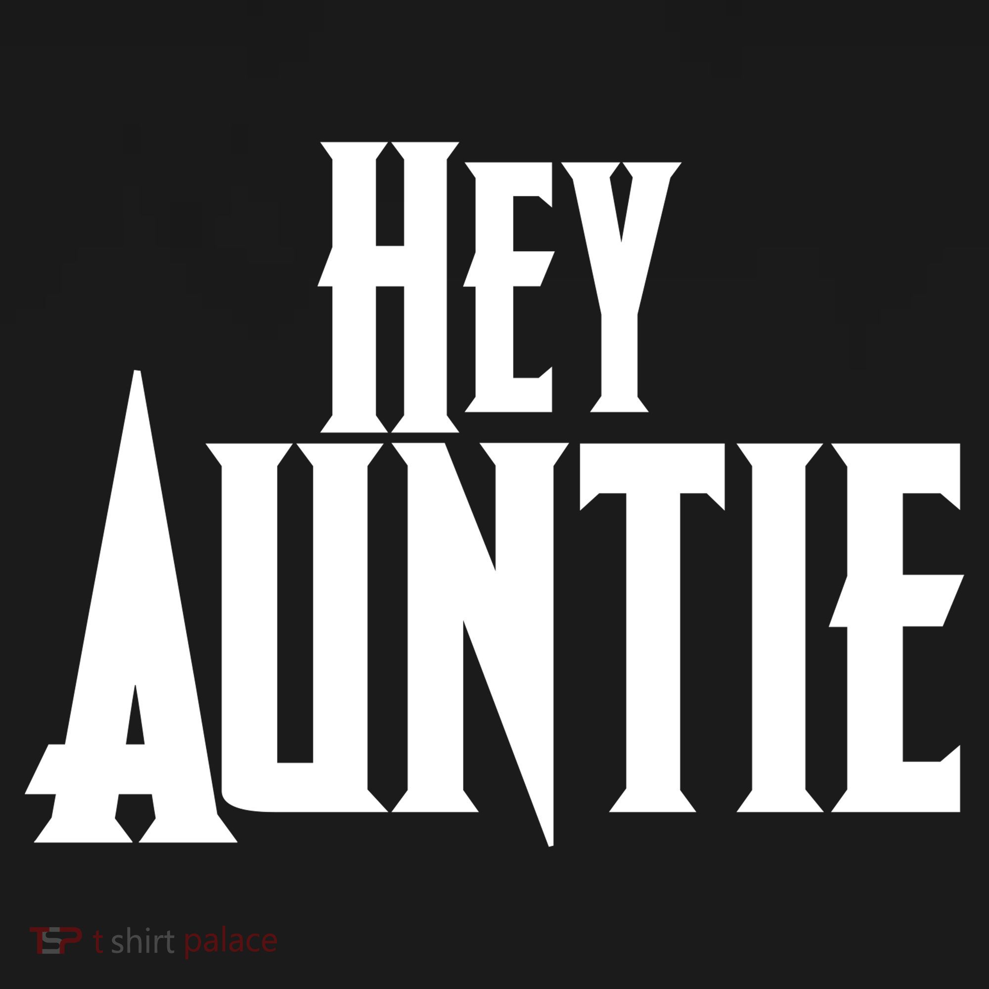 Hey Auntie  USA-Made Doggie Bandana