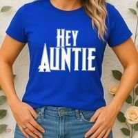 Hey Auntie  Women's T-Shirt thumb 2