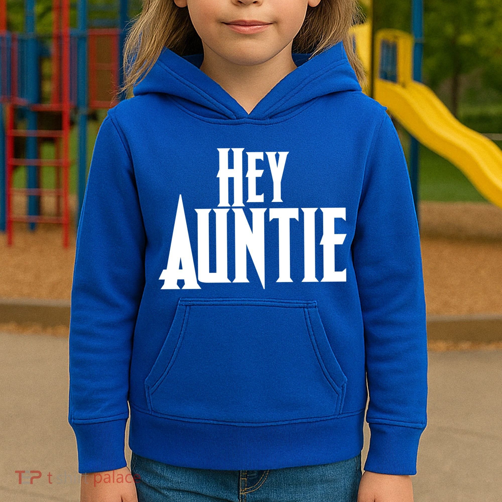 Hey Auntie  Kids Hoodie
