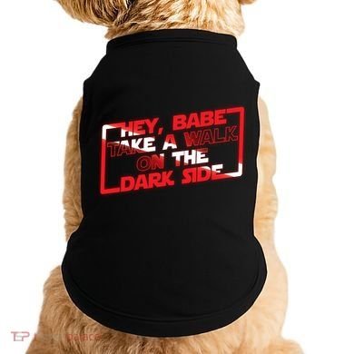 Hey Babe Take A Walk On The Dark Side Doggie Tank
