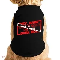 Hey Babe Take A Walk On The Dark Side Doggie Tank thumb 0