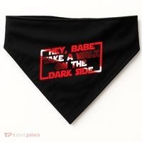 Hey Babe Take A Walk On The Dark Side USA-Made Doggie Bandana thumb 0