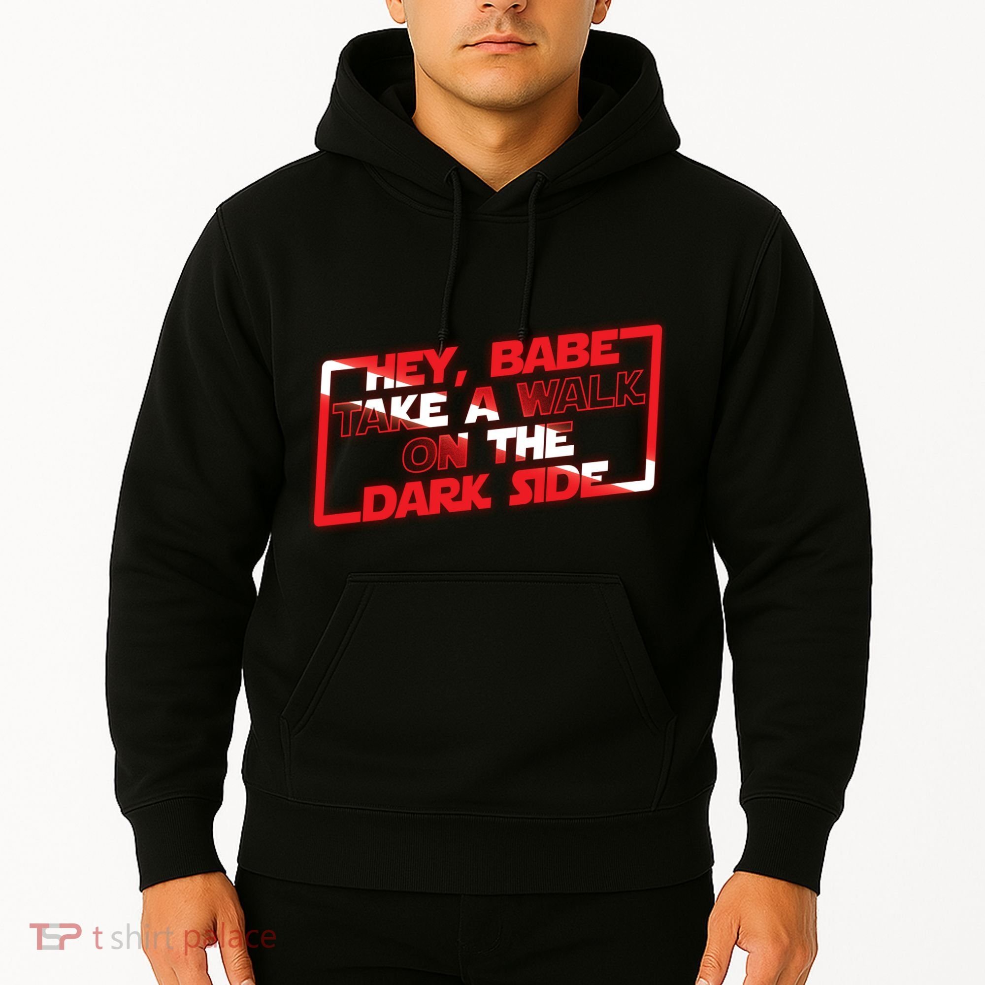 Hey Babe Take A Walk On The Dark Side Hoodie