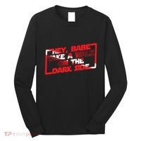 Hey Babe Take A Walk On The Dark Side Long Sleeve Shirt thumb 0