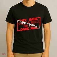 Hey Babe Take A Walk On The Dark Side T-Shirt thumb 3