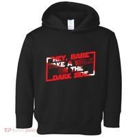 Hey Babe Take A Walk On The Dark Side Toddler Hoodie thumb 0