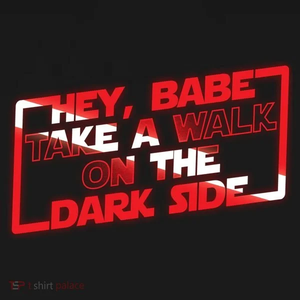 Hey Babe Take A Walk On The Dark Side Toddler Hoodie