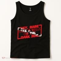 Hey Babe Take A Walk On The Dark Side Tank Top thumb 2