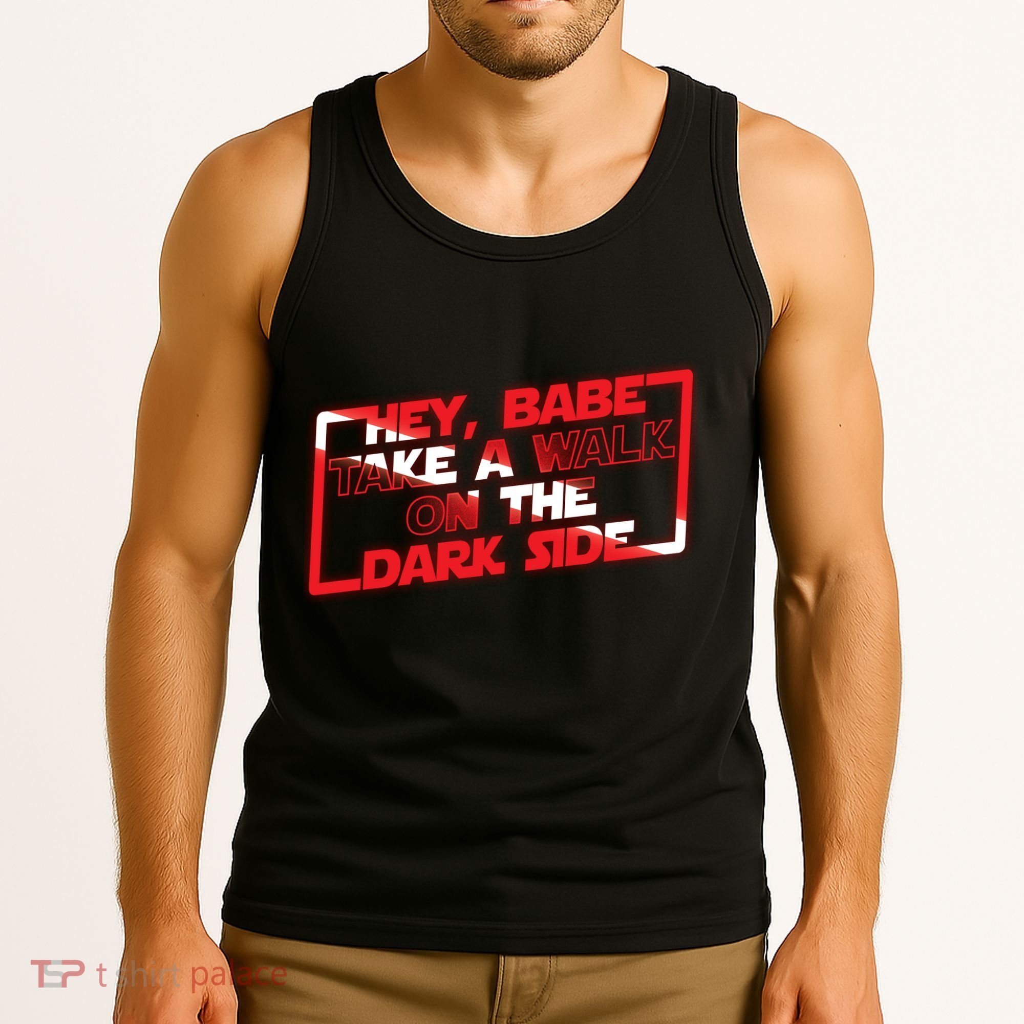 Hey Babe Take A Walk On The Dark Side Tank Top