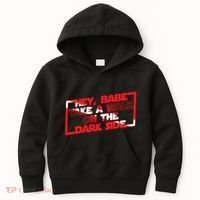Hey Babe Take A Walk On The Dark Side Kids Hoodie thumb 0