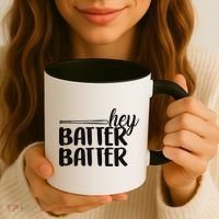 Hey Batter Batter Coffee Mug thumb 3